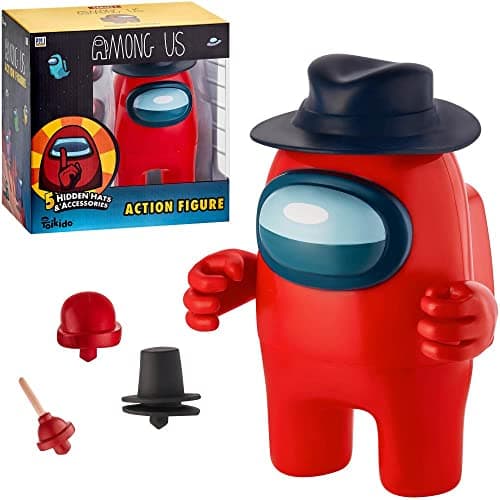 Image of Among Us Action Figures 17cm Series 1 Window Box AU6500 (Red)