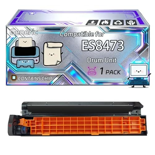 Image of ES8473 Drum Unit Compatible for Okidata OKI ES8453 ES8473 Printers, With Chip, 30000 Pages, Vibrant Colours (1 Pack Magenta)