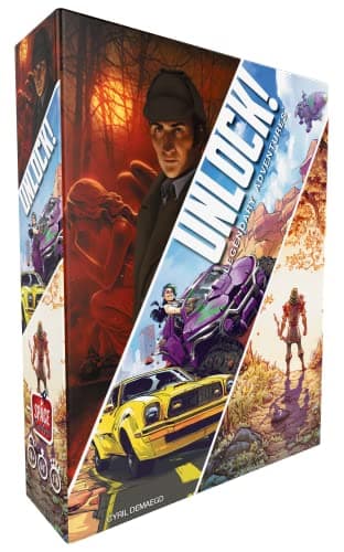 Image of Asmodee | Unlock 9! Legendary Adventures | Card Game | Ages 10+ | 1-6 Players | 60 Minutes Playing Time Multicolor ASMSCUNLOCK09EN