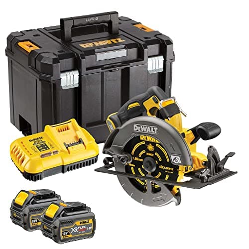 Image of DeWalt DCS579T2 54v 190mm XR FlexVolt High Power Circular Saw 2 x 6.0Ah Battery