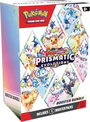 Image of Pokémon TCG: Scarlet & Violet—Prismatic Evolutions Booster Bundle (6 Booster Packs)