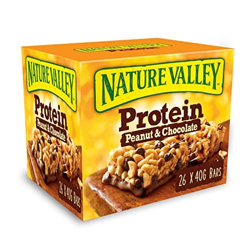 Image of Nature Valley Protein Peanut & Chocolate Gluten Free Cereal Bars 26 x 40g