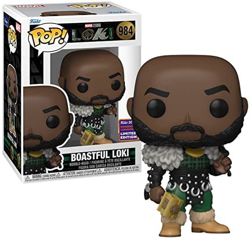 Image of Funko Pop! Marvel: Loki - Boastful Loki - Collectable Vinyl Figure - Gift Idea - Official Merchandise - Toys for Kids & Adults - TV Fans - Model Figure for Collectors and Display