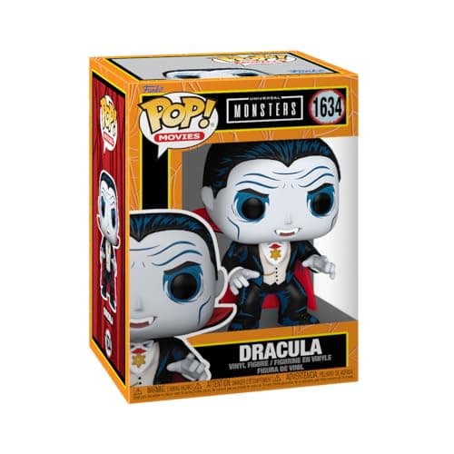 Image of Funko Pop! Movies: UM - Dracula - Universal Monsters - Collectable Vinyl Figure - Gift Idea - Official Merchandise - Toys for Kids & Adults - Movies Fans - Model Figure for Collectors and Display