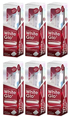 Image of White Glo Extra Strength Whitening Toothpaste Professional Choice (100ml) - Pack of 6