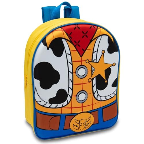 Image of Disney Kids Backpack Toy Story Woody 3D Childrens School Bag Boys & Girls Rucksack