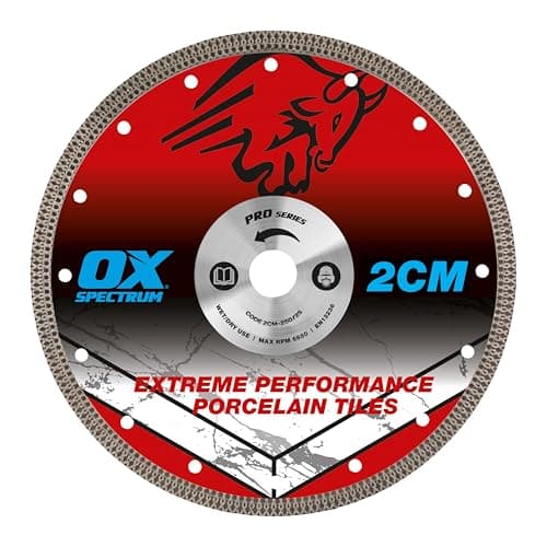 Image of OX Pro 2CM Porcelain Cutting Blade - 250/25.4mm