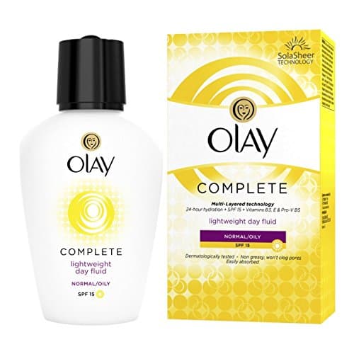 Image of 6 x Olay Essentials Complete Care Daily UV Fluid SPF 15 100ml