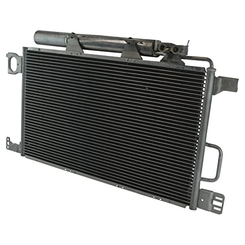 Image of TRQ AC Condenser A/C Air Conditioning with Receiver Drier for Mercedes C230 C280