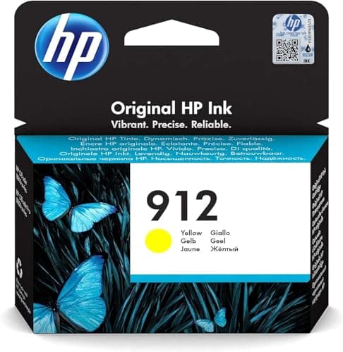 Image of HP 3YL79AE 912 Original Ink Cartridge, Yellow, Single Pack Standard