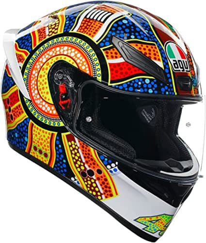 Image of AGV K1-S E2206 Full Face Motorcycle Helmet - VR46 Rossi Replicas