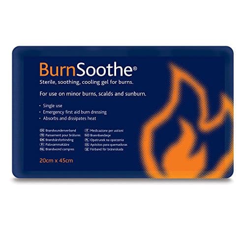 Image of Reliance Medical Burnsoothe Cooling Gel Immediate Dressing For Burns In First Aid Sterile Burns Soothing, Non-Adherent, Non-Toxic, Minimize Trauma And Skin Damage, 20 Cm x 45 Cm, (Pack Of 1)