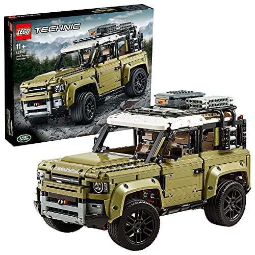 Image of LEGO Technic 42110 Land Rover Defender, Maquette de Voiture a Construire, Idée Cadeau Jouet pour Enfant de 11 ans et +