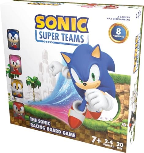 Image of Zygomatic | Sonic Super Teams | Card Game | Ages 7+ | 2-4 Players | 20-40 Minutes Playing Time