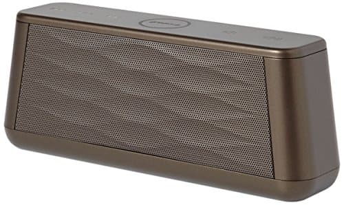 Image of groov e Sound Wave Bluetooth Speaker with Mic - Chocolate Brown