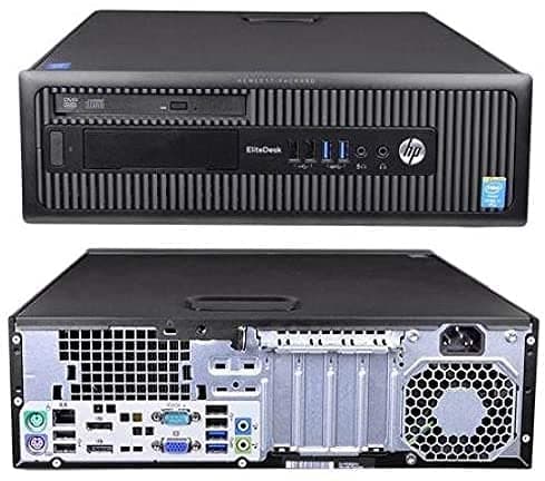 Image of Windows 11 HP 600/800 G1 SFF Intel Core i5-4570 Desktop PC Computer - 16GB DDR3-512GB SSD - 300Mbps Wi-Fi (Renewed) (Renewed)
