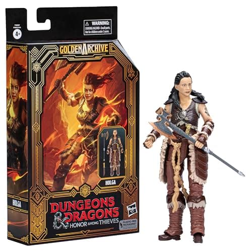 Image of Hasbro Dungeons & Dragons Honor Among Thieves Golden Archive Holga Collectible Figure 6-Inch Scale D&D Action Figures