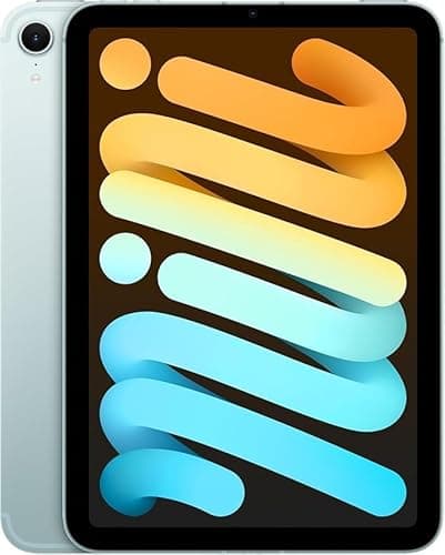 Image of 2024 Apple iPad Mini with A17 Pro (8.3-inch, Wi-Fi, 128GB) - Blue (Renewed)