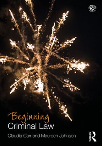 Image of Beginning Criminal Law (Beginning the Law)