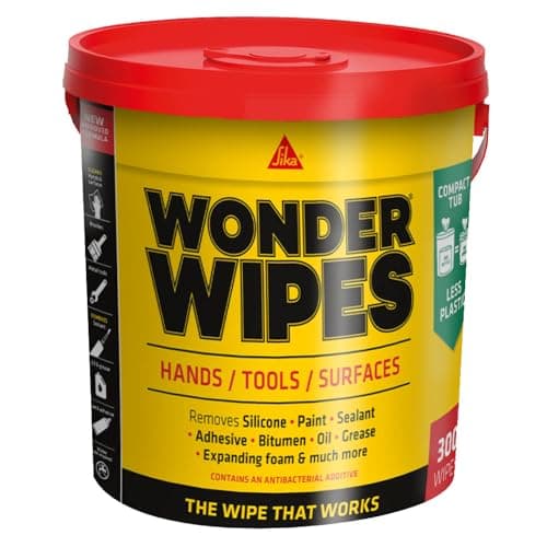 Image of Sika Wonder Wipes Multi-Use Cleaning Wipes, Unscented, 300 Wipes