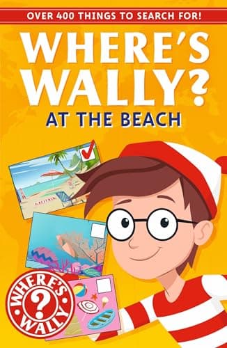 Image of Where's Wally? At the Beach: A Fun Spotter Activity Book for Ages 5+