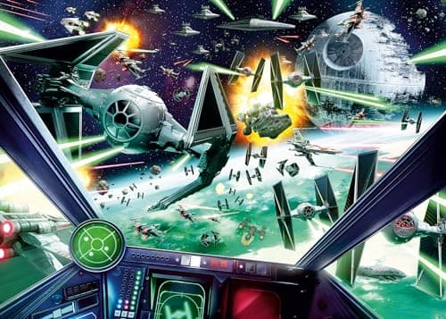 Image of Ravensburger Star Wars Classic X-Wing Cockpit 1000 Piece Jigsaw Puzzles for Adults and Kids Age 12 Years Up