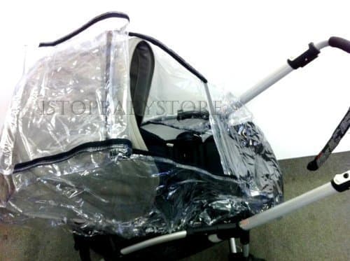 Image of Universal Raincover Fits Bugaboo Bee Cameleon Fox Lynx iCandy Peach 2 Carrycot Zapp Extra Buzz Cybex Oyster(Trider)