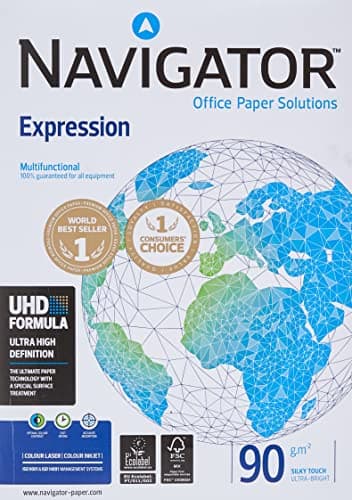 Image of Navigator Expression A4 90 gsm Extra Smooth Multifunctional Paper - White (Pack of 500 Sheets)