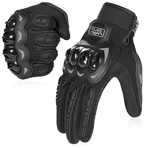 Image of COFIT Motorcycle Gloves, Full Finger Touchscreen Gloves for Motorbike Racing, ATV Riding, Climbing, Hiking and Other Outdoor Sports - Medium
