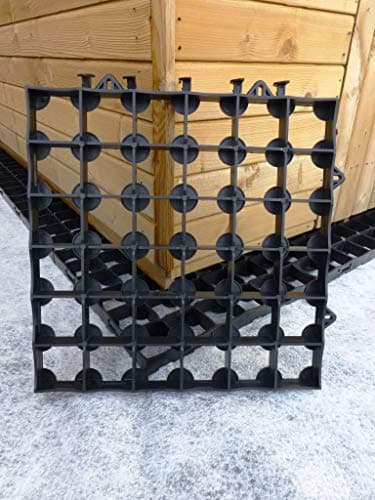 Image of 8ft x 6ft GARDEN SHED BASE SYSTEM- 20 PROBASE GRIDS (Plastic)