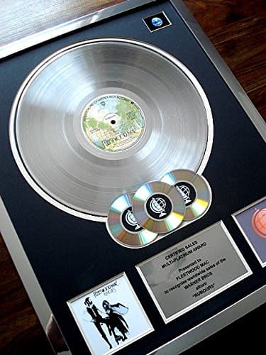 Image of FLEETWOOD MAC RUMOURS MULTI PLATINUM DISC RECORD AWARD ALBUM LP
