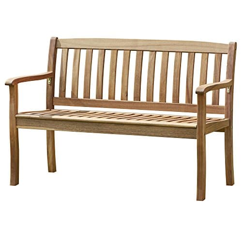 Image of Garden Life Wooden Bench Acacia Hardwood Pre-Treated Water Resistant Furniture