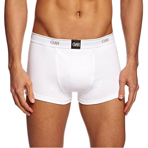Image of Gunn and Moore GM Cricket Boxer Shorts Mens White Medium