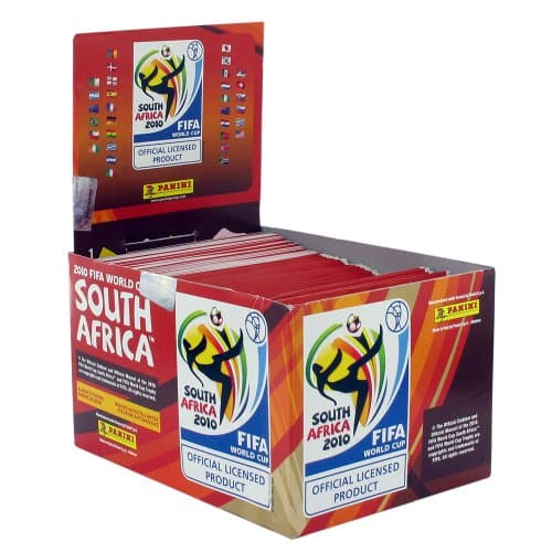 Image of Panini 2010 Fifa World Cup South Africa Stickers - 1 Box, 100 packs per box (Pack of 100)
