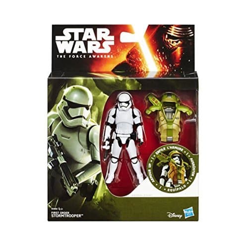 Image of Hasbro Star Wars Episode 7 The Force Awakens 3.75" Armour Up Figures First Order Stormtrooper B3892