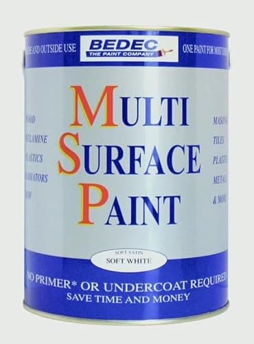 Image of Bedec Multi Surface Paint Satin Anthracite 2.5 Litre