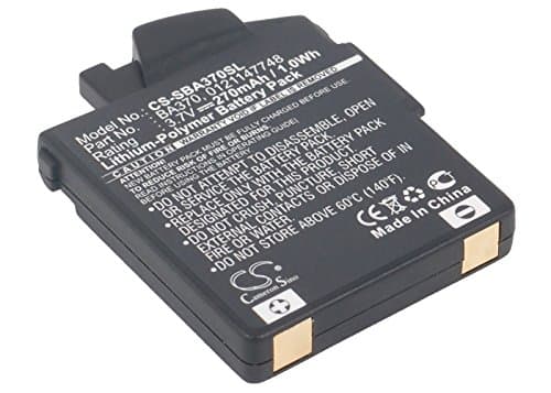 Image of Rechargeable battery compatible with Sennheiser BA 370 PX 270mAh Li-Polymer
