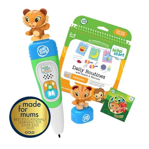 Image of LeapFrog LeapStart Reading Buddies Starter Set, Educational & Interactive Reading, Compatible with LeapStart Systems, Interactive Games & Activities, For Ages 3, 4, 5+ Years, English Version
