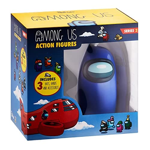 Image of Among Us Collectible Action Figures With Accessories - Series 2 (Blue) 17cm