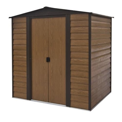 Image of Rowlinson 6 x 5ft Woodvale Metal Shed
