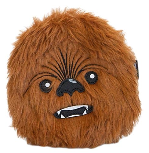 Image of Loungefly Star Wars Chewbacca Coin Bag Purse Brown Size: One Size
