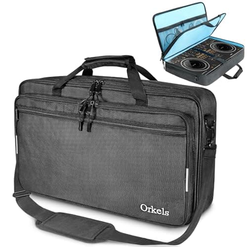 Image of SUNDOY Full Padded DJ Controller Carry Bag for DDJ-FLX10, DDJ-GRV6, DDJ-REV5, DDJ-REV7, DDJ-FLX6-GT, DDJ-800, XDJ-RR, DDJ-1000SRT, RX, S8, DDJ SX, SX2, SX3, Inpulse 500 DJ Controller