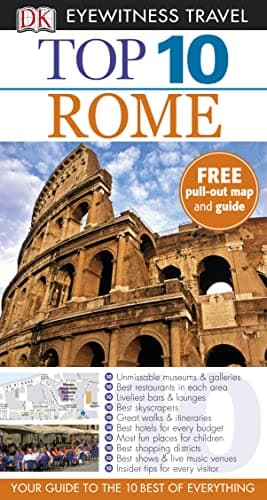 Image of DK Eyewitness Top 10 Travel Guide: Rome: Eyewitness Travel Guide 2012