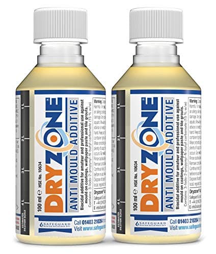 Image of 2 x Dryzone Anti-Mould Additive 100ml Concentrate to Make 10L of Emulsion, Vinyl, Silk or Matt Paint (2)