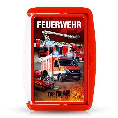Image of Café Viereck ® Top Trumps Quartet Fire Brigade Edition - The Perfect Card Game for Any Fireman and Every Firefighter