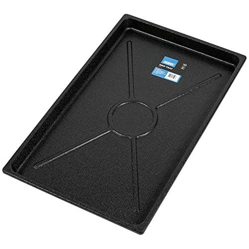 Image of Draper 89526 Drip Tray, 16.5 Litre Capacity, black