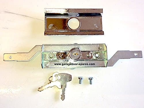 Image of Steel Line Roller Shutter & Garage Door Lock (Rectangle Plate)