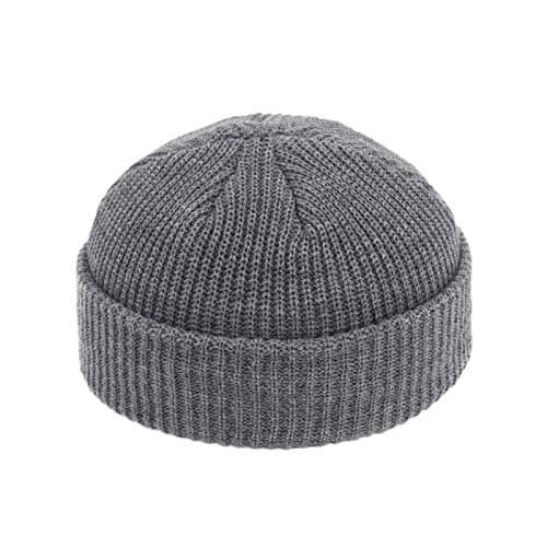 Image of WQZYY&ASDCD Beanie Hat Men Warm Beanies Female Knitted Beanie Skullcap Hat Adult Beanie Casual Short Thread Elastic Unisex Hats One Size 7
