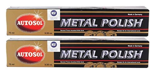 Image of Autosol Metal Polish Elegant Chrome Gloss Metal Polish Chrome Polish 75ml