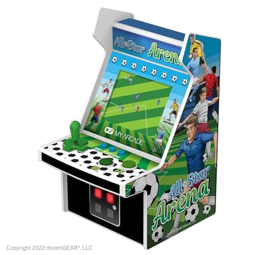 Image of My Arcade All Star Arena Micro Player- Fully Portable Mini Arcade Machine with 307 Retro Games, 2.75" Screen